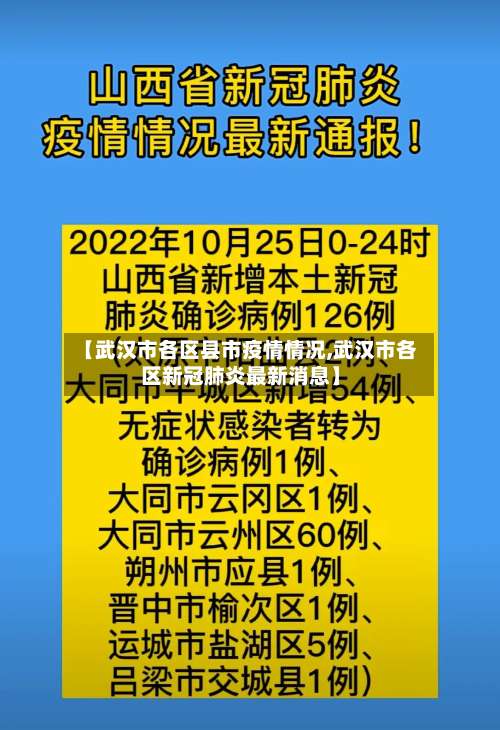【武汉市各区县市疫情情况,武汉市各区新冠肺炎最新消息】-第1张图片