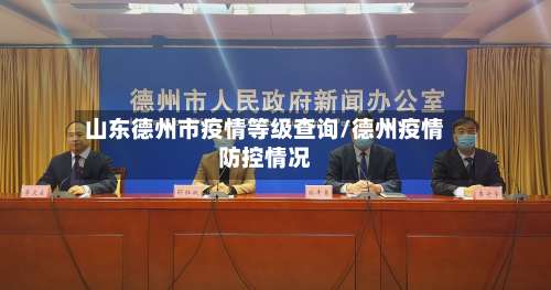 山东德州市疫情等级查询/德州疫情防控情况-第1张图片