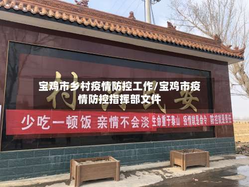 宝鸡市乡村疫情防控工作/宝鸡市疫情防控指挥部文件-第1张图片