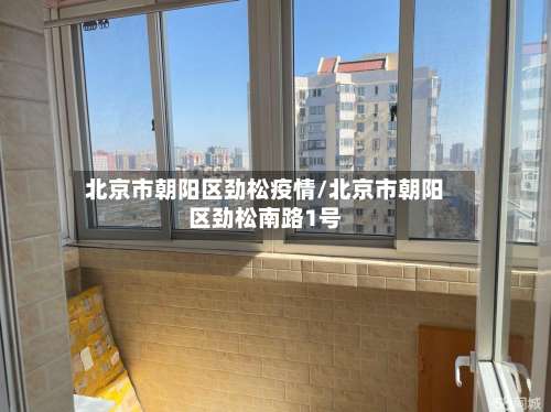 北京市朝阳区劲松疫情/北京市朝阳区劲松南路1号-第1张图片