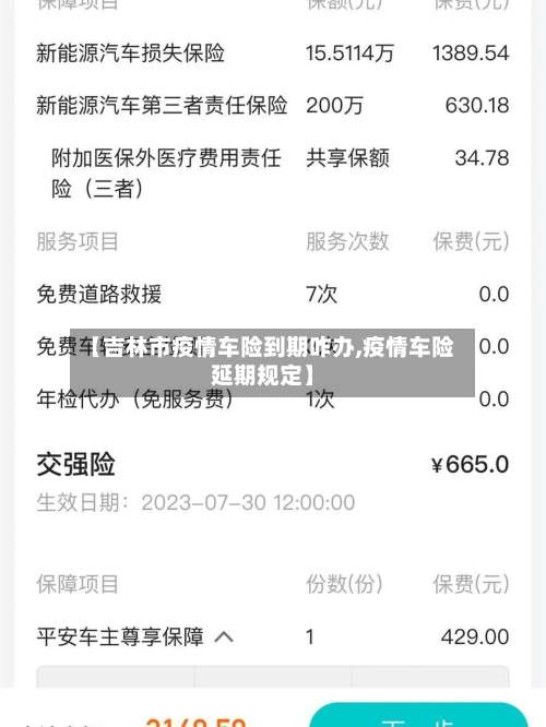 【吉林市疫情车险到期咋办,疫情车险延期规定】-第2张图片