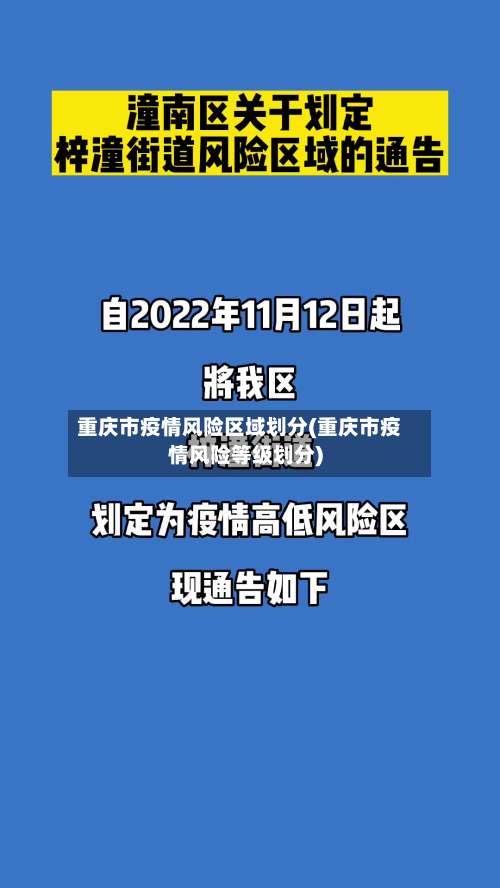 重庆市疫情风险区域划分(重庆市疫情风险等级划分)-第1张图片