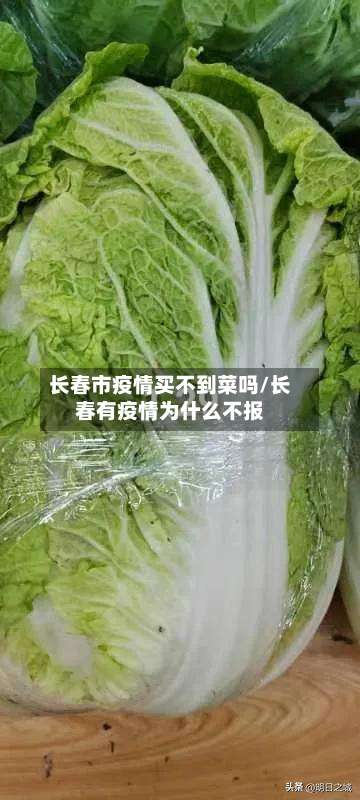 长春市疫情买不到菜吗/长春有疫情为什么不报-第1张图片