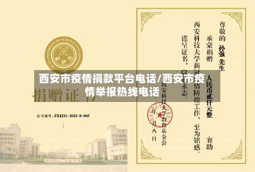 西安市疫情捐款平台电话/西安市疫情举报热线电话-第1张图片