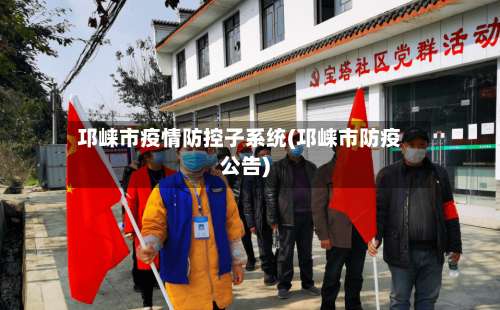 邛崃市疫情防控子系统(邛崃市防疫公告)-第1张图片